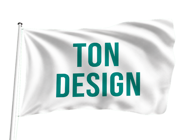 Drapeau personnalisé sur mesure TONDRAPEAU