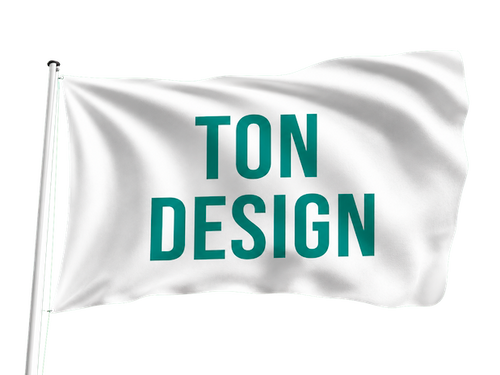 Drapeau personnalisé sur mesure TONDRAPEAU